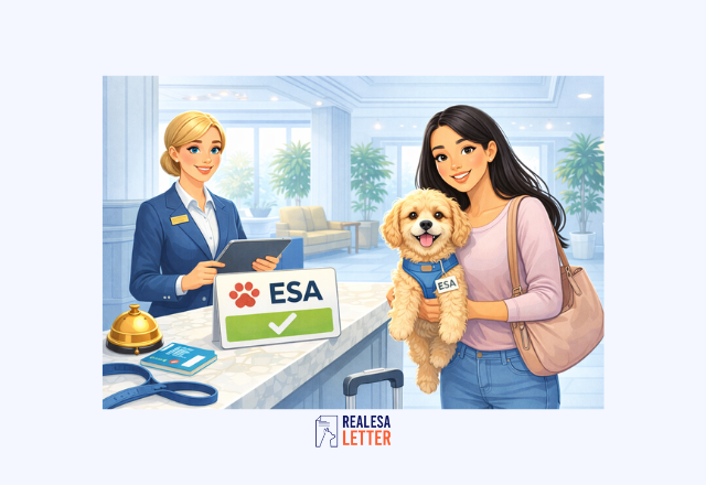 emotional support animals in hotels