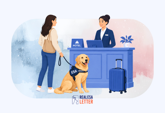 emotional support animals in hotels