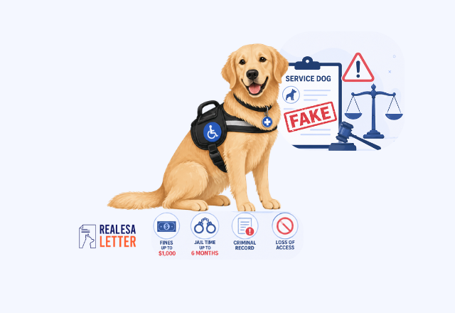 Fake Service Dog Penalties