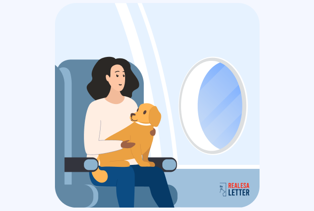 flying with a dog