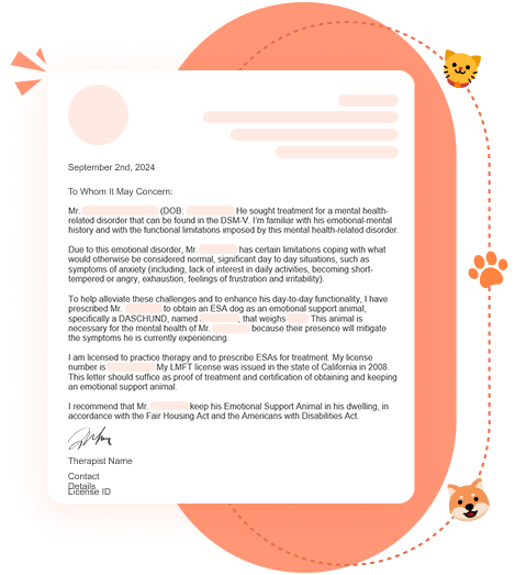 esa letter